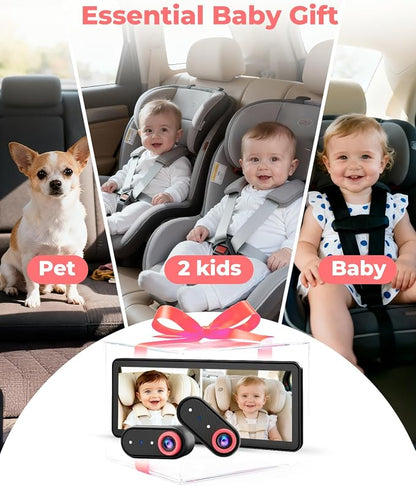 LUCKVIEW BM5PRO 7.2" 1080P HD Baby Car Camera - Image 8
