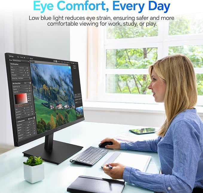 KOORUI 27 Inch QHD IPS Ultra-Thin Computer Gaming Monitor, 100Hz Refresh Rate - Image 8
