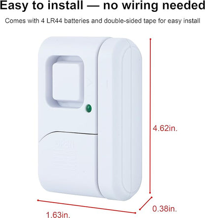 UltraPro Personal Security Window and Door Alarm, 12 Pack, DIY Protection - Image 2