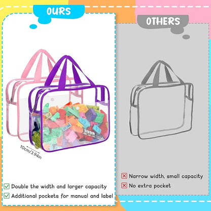 8 Packs Large Toy Storage Bags - Image 6
