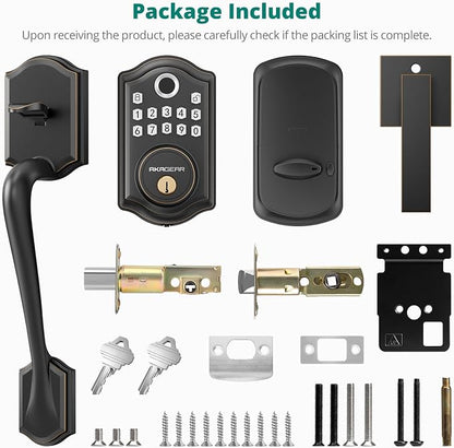 AkaGear DS10 Keyless Entry Door Lock - Image 7