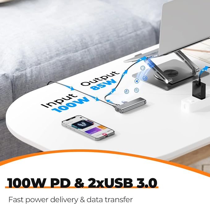 Tobenone Laptop Docking Station Stand - Image 3