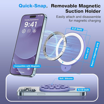 Magnetic Suction Cup Phone Mount - Image 3