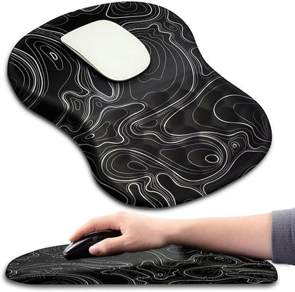 Ergonomic Mouse Pad with Massage Dot, Comfortable Computer Mouse Pad by KUOSGM