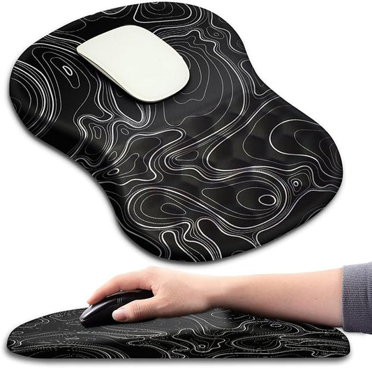Ergonomic Mouse Pad with Massage Dot, Comfortable Computer Mouse Pad by KUOSGM