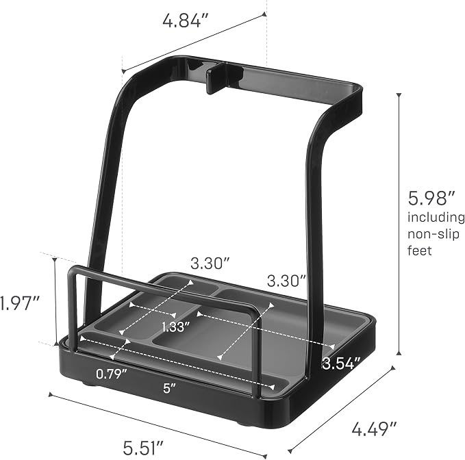 Yamazaki Home Tower Lid & Ladle Stand - Image 7