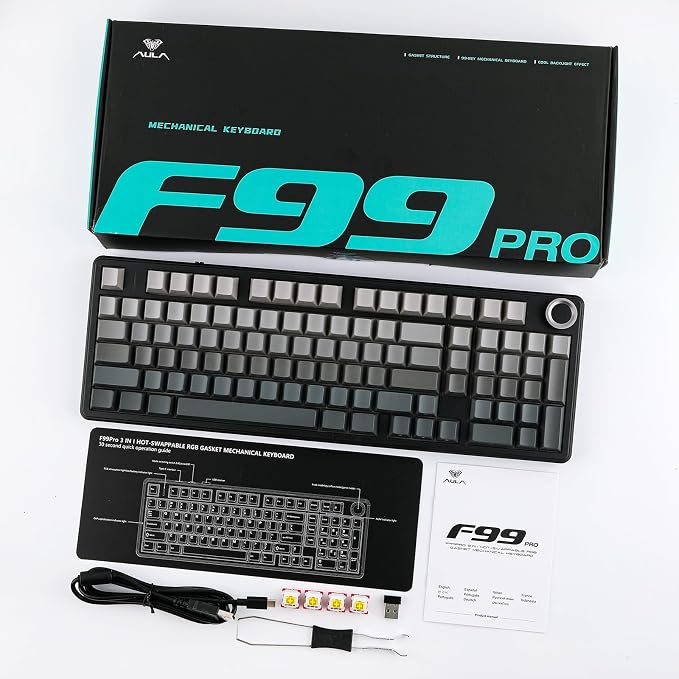 EPOMAKER X Aula F99 PRO Wireless Gaming Keyboard - Image 8