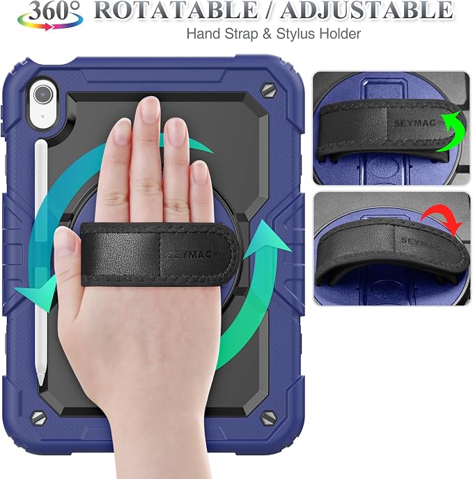 SEYMAC stock Case for iPad 11th/10th Generation 11''/10.9'' 2025/2022, - Image 2