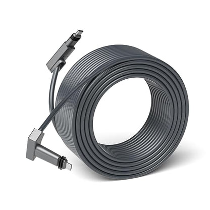 75FT Replacement Cable for SpaceX Starlink Rectangular Satellite V2, Standard by Azduou