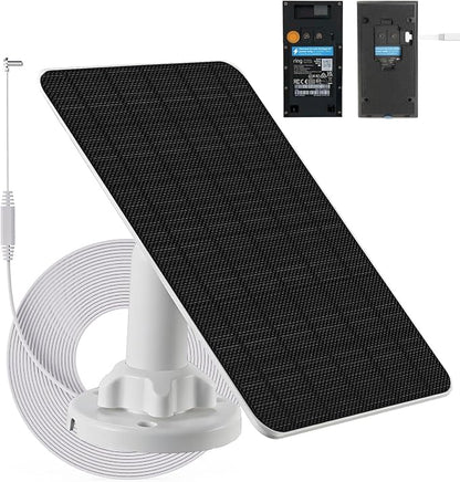 3W Solar Panel with Built-in 4000mAh Battery, Micro-USB Port, 13.2ft Charging by Inspirationlightsupyourlife