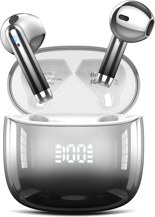 Wireless Earbuds, IPX7 Waterproof Bluetooth 5.4 Earphones in-Ear Earbuds by DUCOCUB