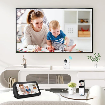 Hiseeu Indoor Security Camera, 2.4G/5G 5MP Baby Monitor Pet Camera - Image 6