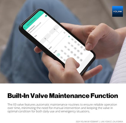 NSF Certified YoLink X3 Smart 1" Motorized Stainless Steel Ball Valve, LoRa - Image 8
