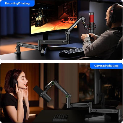 Microphone Arm, Aokeo AK-58i Desk Low Profile Mic Boom Arm Stand, Suitable - Image 7