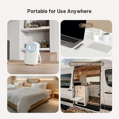 INKBIRD Smart Air Quality Monitor Indoor Ndir | Bluetooth 3 in 1 - Image 9