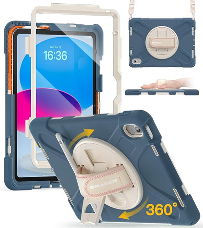 BRAECN for iPad 11th/10th Generation case 11/10.9 inch 2025/2022 by BRAECN