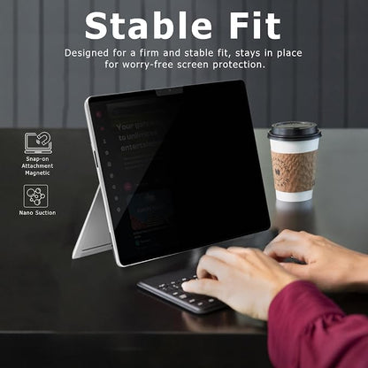 Adeway Magnetic Privacy Screen for Surface Pro 12 inch, Anti-Glare, 30° Side - Image 8