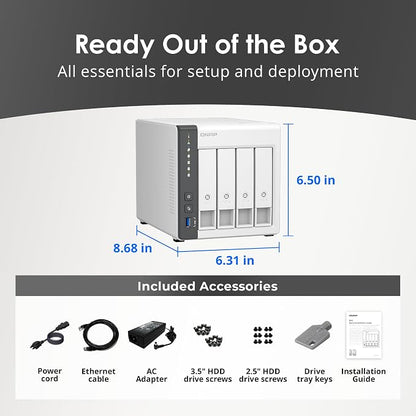 QNAP TS-433-4G-US 4 Bay NAS - Image 7