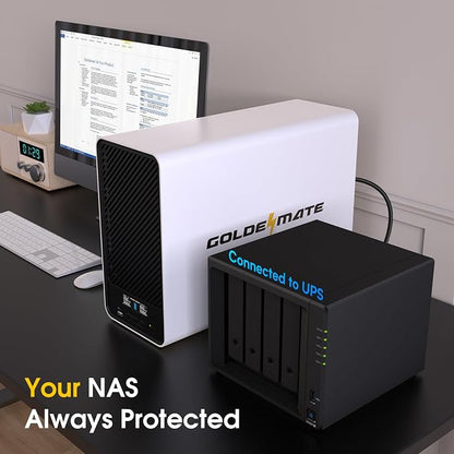 1500VA/1000W Lithium UPS Battery Backup and Surge Protector, Backup Battery - Image 3