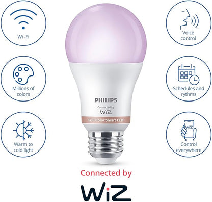 Philips Smart Lighting Connected Light Bulbs, Color A19 60W 800LM E26 Indoor - Image 3