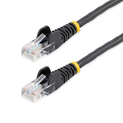STARTECH.COM 6 FT Black SNAGLESS CAT5E Patch Cable by StarTech