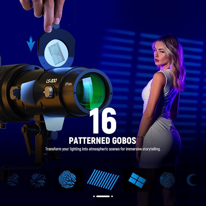 NEEWER LS-300 Spotlight Optical Snoot - Image 7