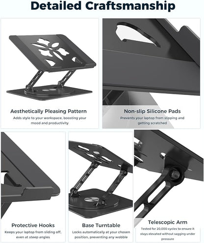Adjustable Laptop Stand for Desk - Image 7
