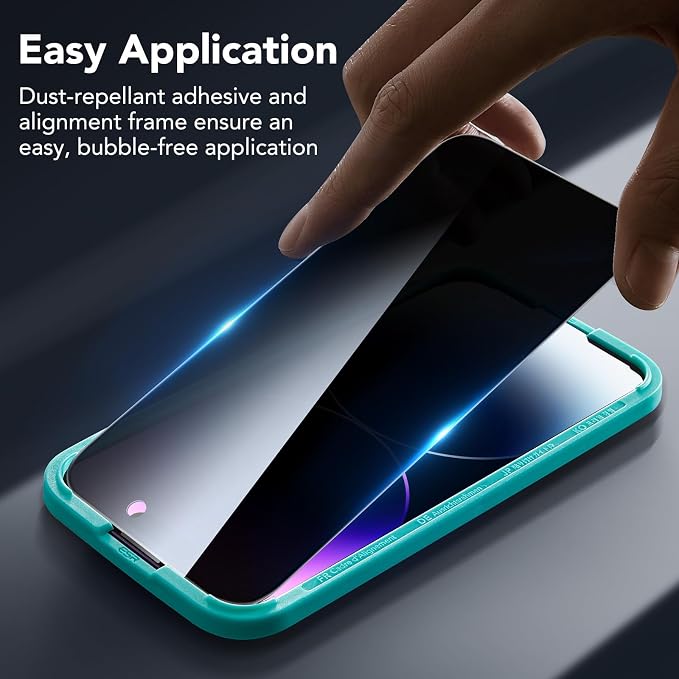 ESR 3 Pack for iPhone 14 Pro Max Privacy Screen Protector, Anti-spy - Image 5