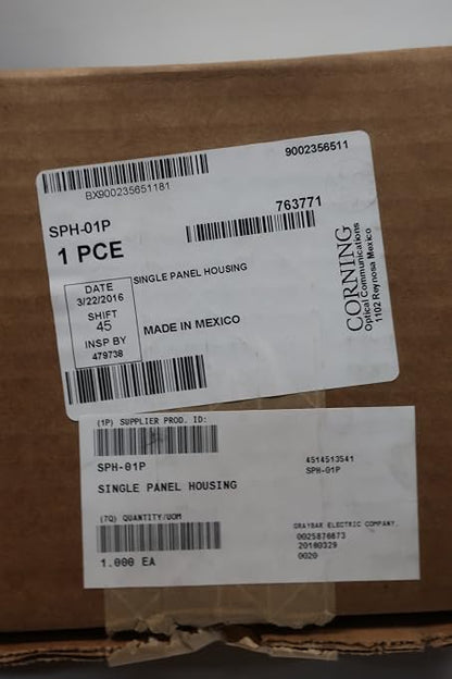 CORNING SPH-01P SINGLE PANEL HOUSING D602712 - Image 9