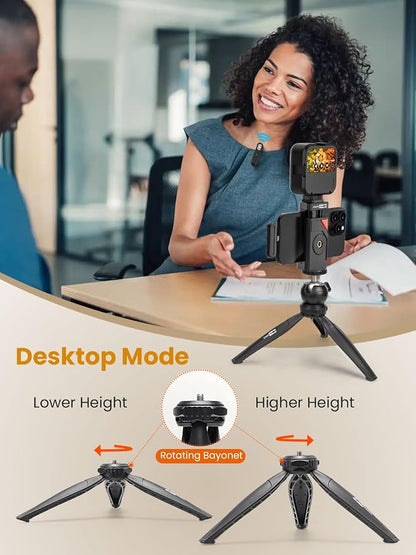 Upgraded Vlogging Kit w/Wireless Lavalier Microphone, YouTube Kit - Image 6