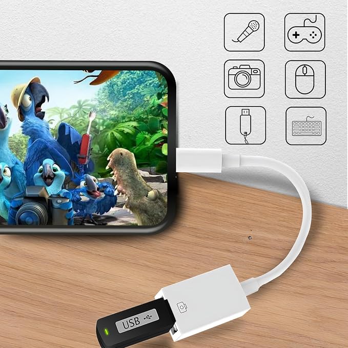 Type-c to USB Adapter, USB-C to USB-A 3.1 Gen1 Female Adapter Cable Converter - Image 5