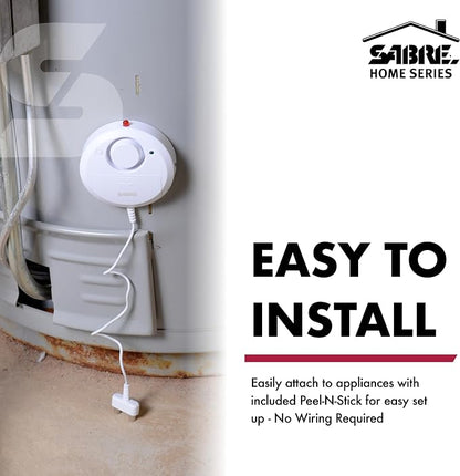 SABRE Water Leakage Alarm, 110 dB Alarm, Audible Up to 1, All Direction Water - Image 3