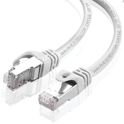 Shielded CAT 6 Ethernet Cable 50 FT, Indoor High-Speed 10Gbps Snagless Shielded - Image 3