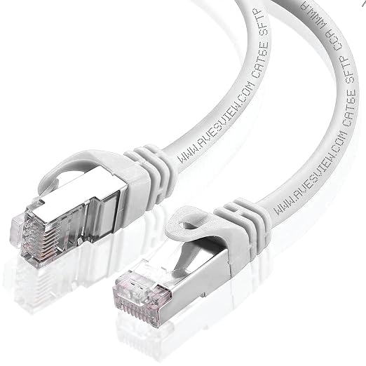 CAT 6 Shielded Ethernet Cable 25 FT, Indoor High-Speed 10Gbps Snagless 25FT - Image 2