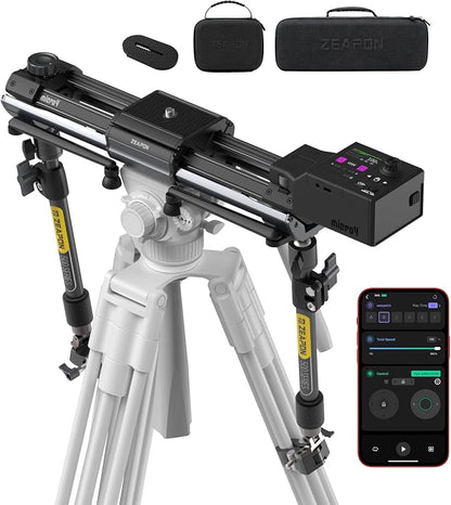 Zeapon Micro4 E500 Double Distance Motorized Camera Slider, High-Speed Low by Zeapon
