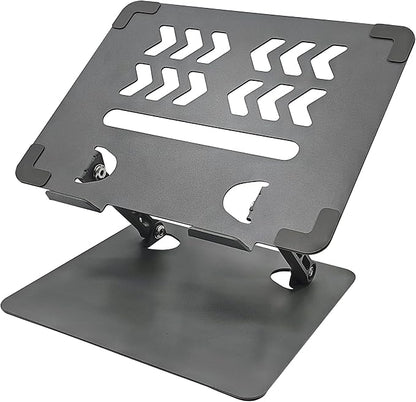 Home Studio Small Desktop Mixer Stand, Aluminum Portable Folding Heat by MusiinInstrumentAccessories
