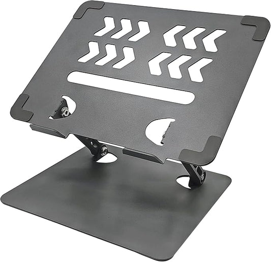 Home Studio Small Desktop Mixer Stand, Aluminum Portable Folding Heat by MusiinInstrumentAccessories