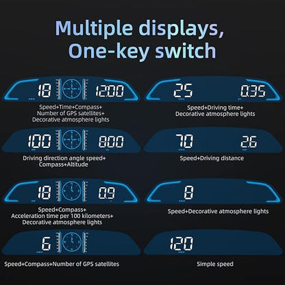 SinoTrack Digital GPS Speedometer Universal Heads Up Display - Image 4