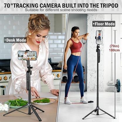 Auto Face Tracking Tripod 360 Rotation - Image 2