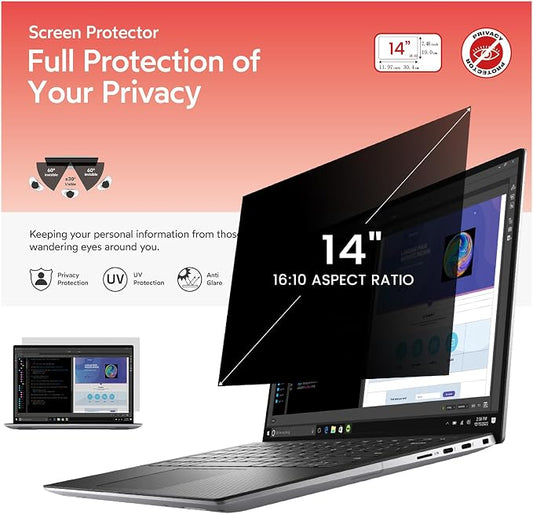 BERSEM 14 Inch Laptop Privacy Screen by BERSEM
