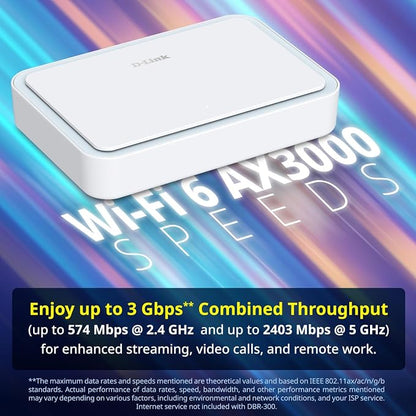 D-Link AX3000 Wi-Fi 6 Portable VPN Travel Router, Business-Grade Security - Image 4