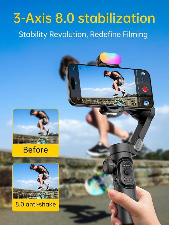3-Axis Gimbal Stabilizer for Smartphone - Image 3