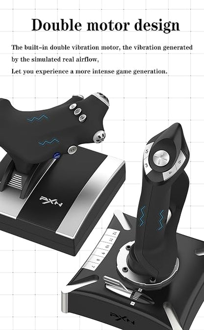 PXN-2119Pro Flight simulator controls Flight Stick - Image 9