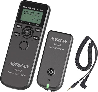 AODELAN Wireless Intervalometer Timer Remote Control, Long Exposure Shutter by AODELAN
