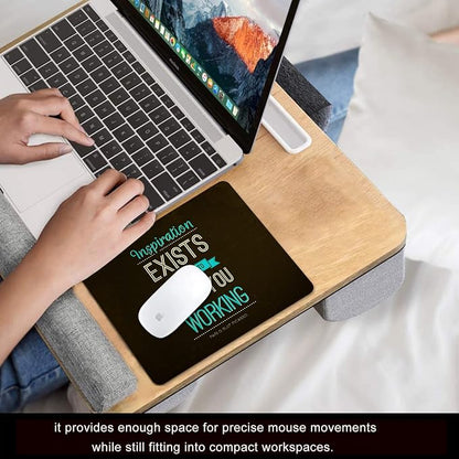 Inspirational Work Quotes Mouse Pad Personalized Design, Non-Slip Surface - Image 6