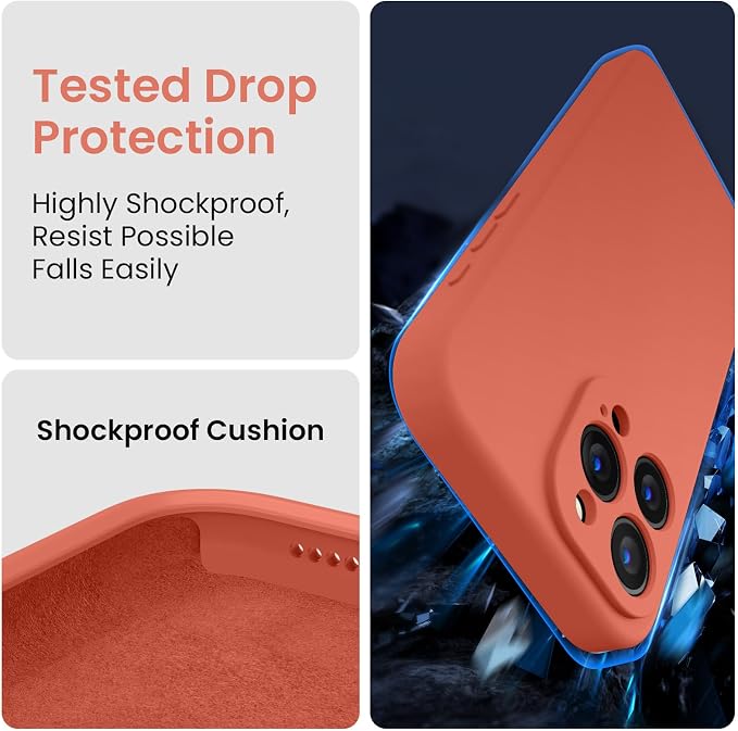 FireNova Designed for iPhone 15 Pro Case, Silicone Upgraded Phone Case with - Image 4