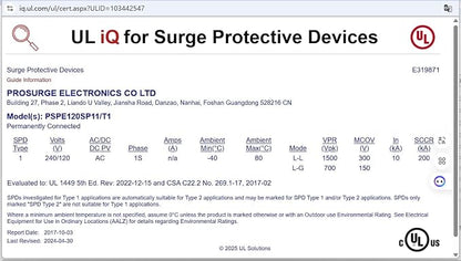 HVAC Surge Protector, Whole House Surge Protector, Single-Phase, 3-Wire - Image 9