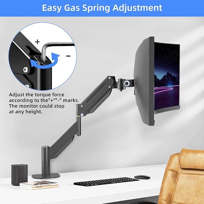 Suptek Ultrawide Single Monitor Arm Mount - Image 7