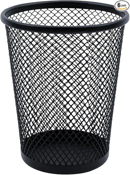 Desk Pencil Pen Holder, Wire Mesh Pen Cup Holder by HSYMQ