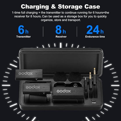 GODOX 【2025 Latest Model】 Movelink Mini UC KIT 1 Wireless Microphone System - Image 4
